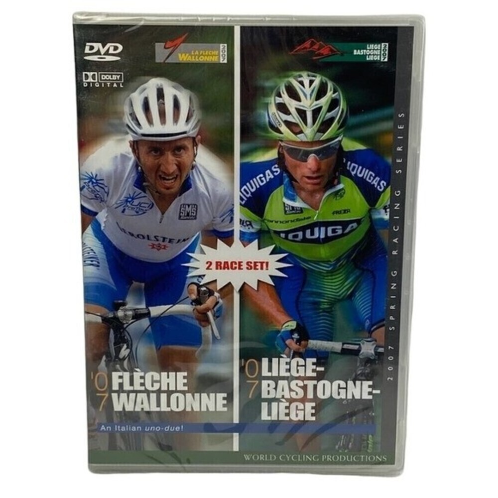 2007 FLECHE WALLONNE & LIEGE - BASTOGNE - LIEGE AN ITALIAN UNO - DUE! 2 RACE SET